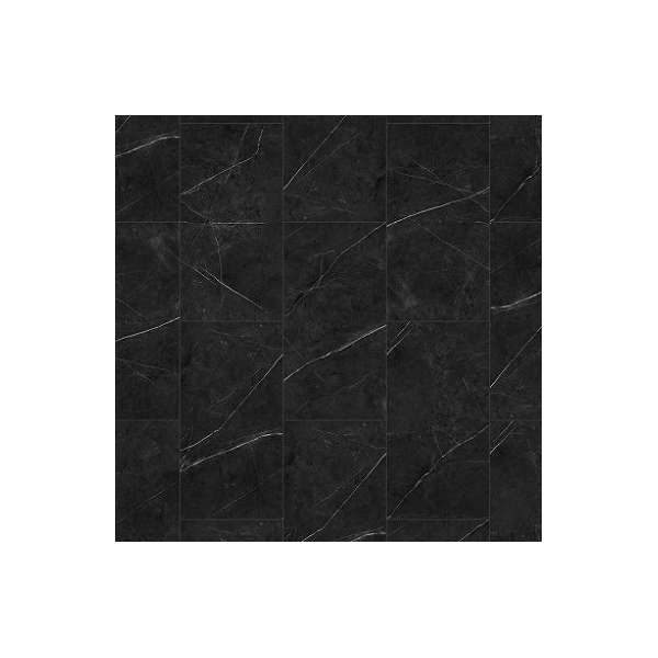 PVC Home Collection Grande tegellook Marble Black